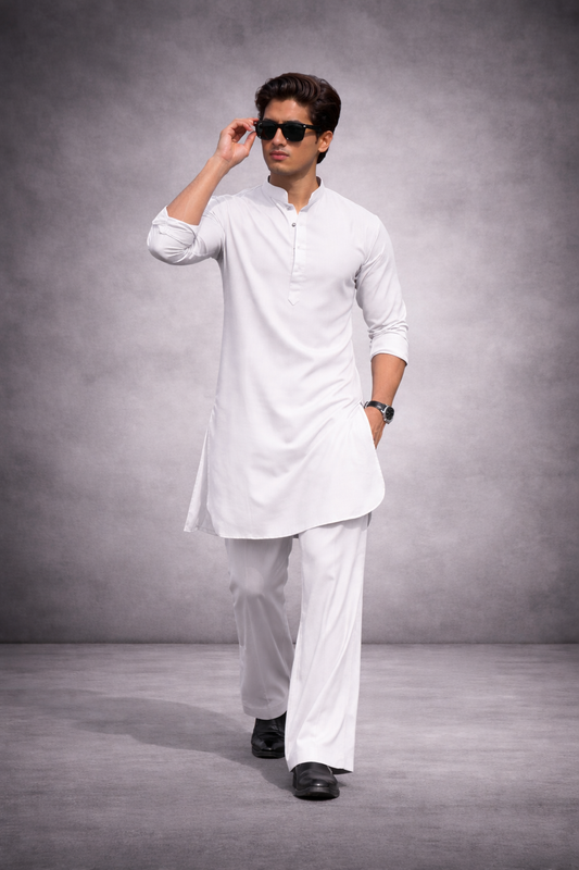 LUMAIRA Premium Ethnic Kurta Pajama Set for Men | Modern Fit Stylish Traditional Wear