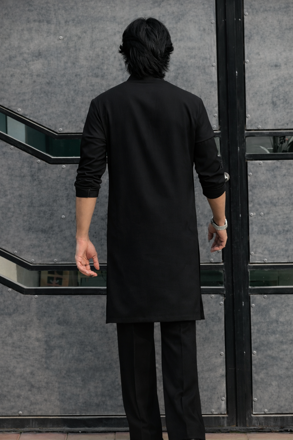 LUMAIRA™ White Japanese Fabric Kurta Pajama Set — Premium Minimal Ethnic Wear