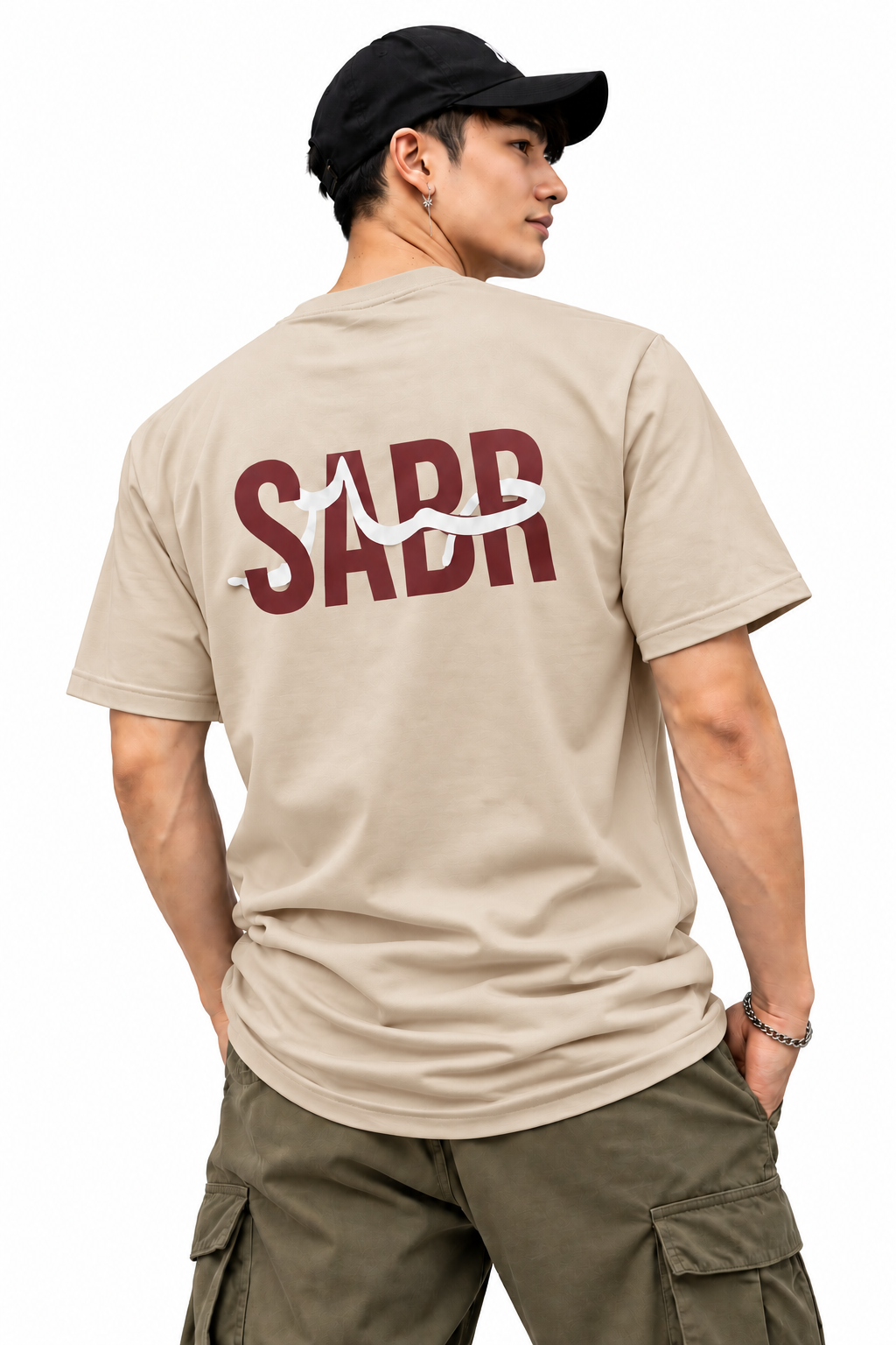 Men's Black Oversized T-Shirt | Premium Cotton Casual Wear