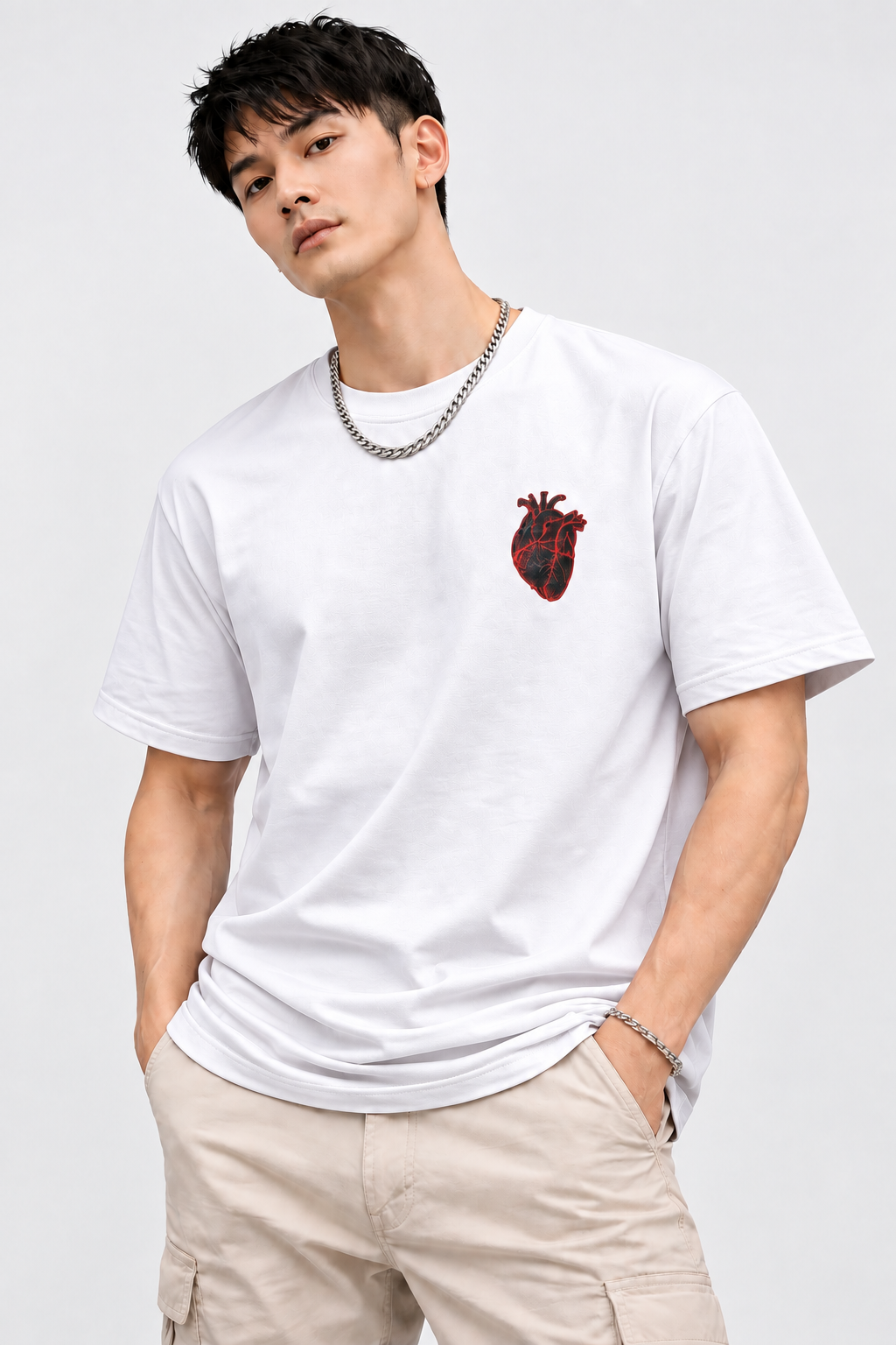 Men's Black Oversized T-Shirt | Premium Cotton Casual Wear