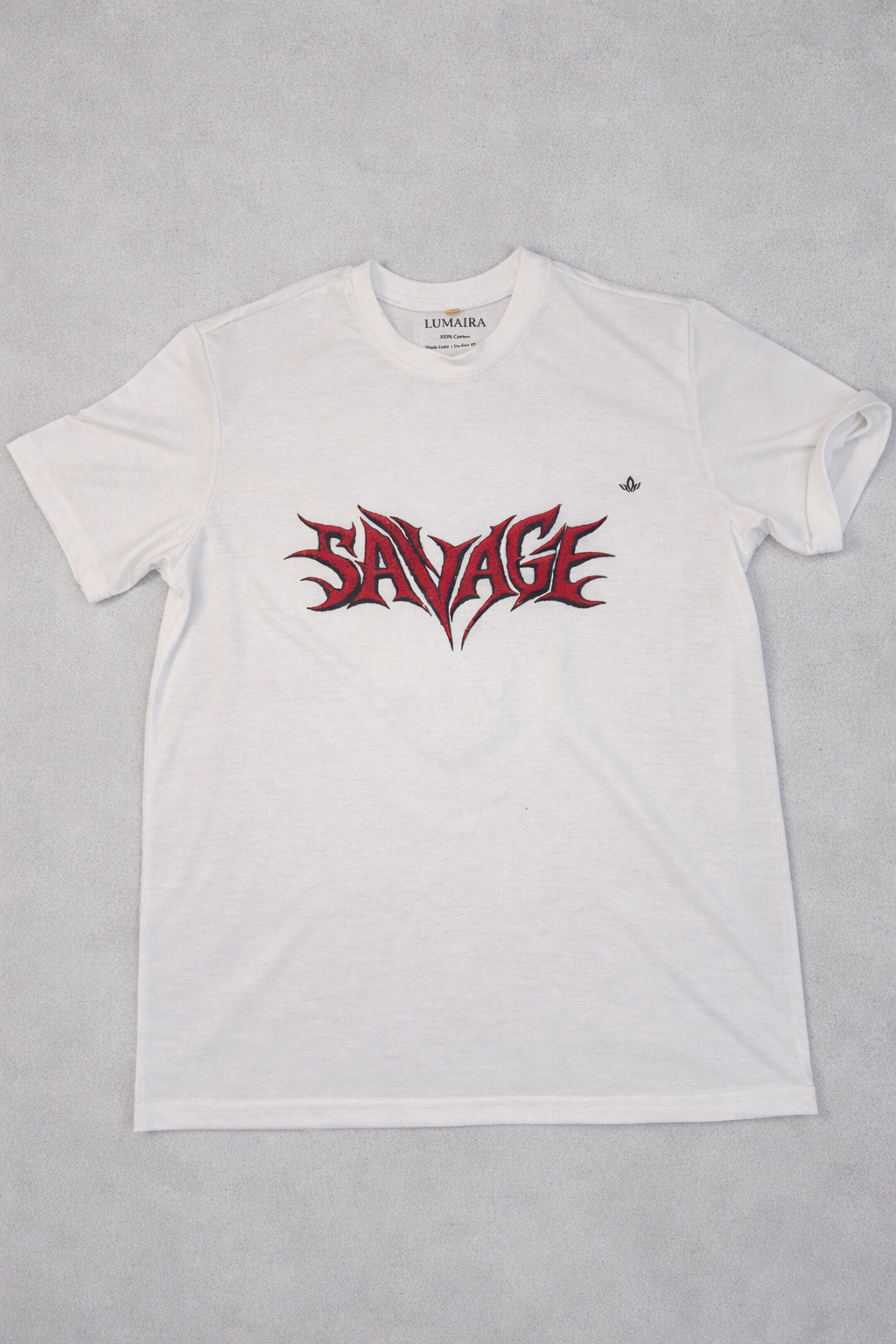 LUMAIRA Paradise Wings Cotton T-Shirt | Premium Graphic Tee for Men