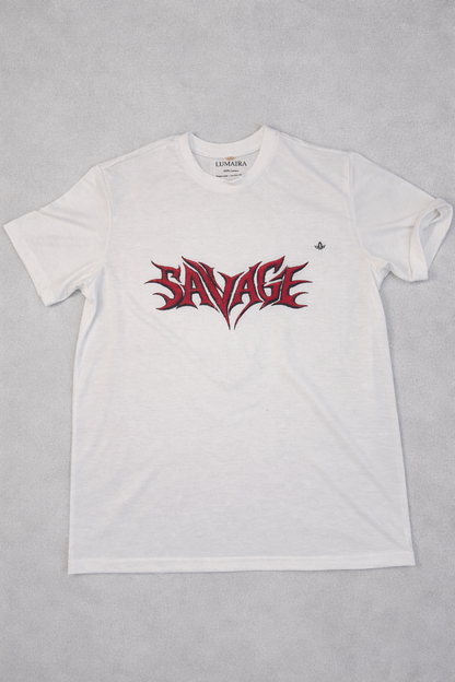 LUMAIRA Paradise Wings Cotton T-Shirt | Premium Graphic Tee for Men