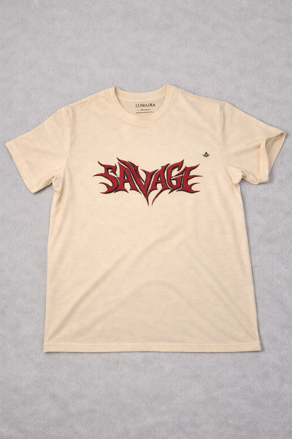 LUMAIRA Paradise Wings Cotton T-Shirt | Premium Graphic Tee for Men